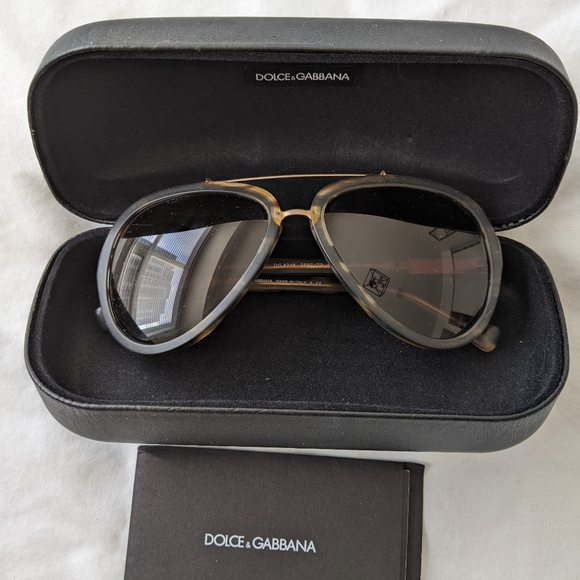 Dolce & Gabbana DG Camouflage Tortoise 4218 Sunglasses - Picture 4 of 9